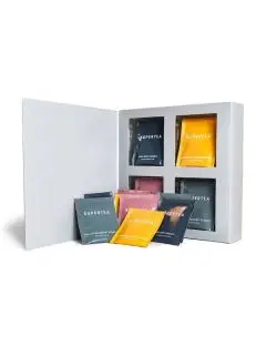 Supertea Gaveæske - Kaffe, The & Kakao