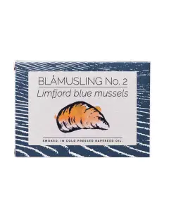 Blåmusling No. 2 FANGST - Små danske