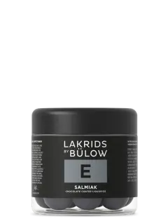 E - Salmiak - lakrids by Bülow - Søde sager